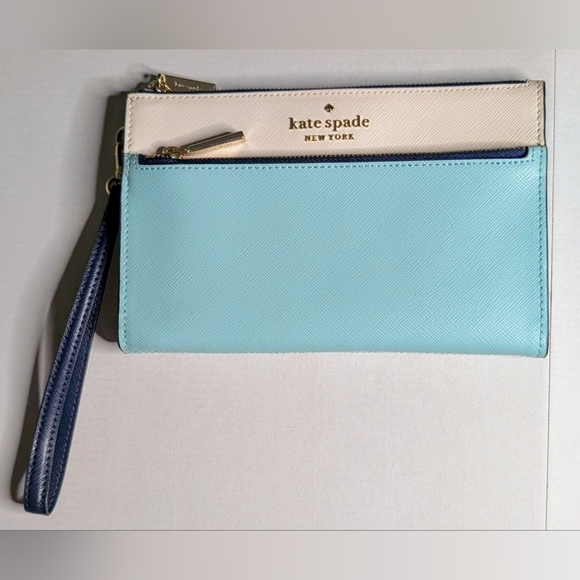 Kate Spade New York Staci Medium Double Zip Wristlet NWT - Picture 2 of 7